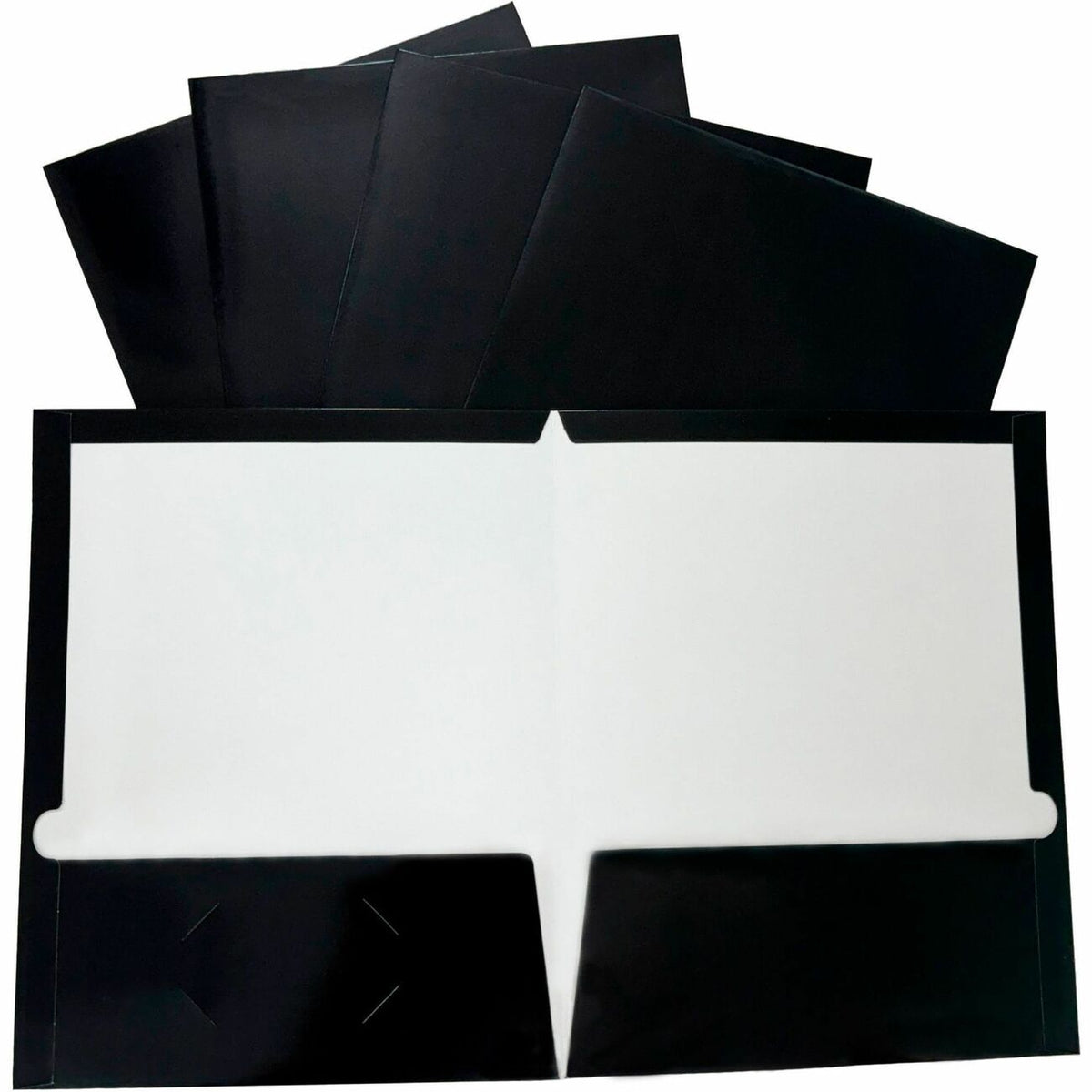 Business Source Folder 2Pocket Laminated Bk