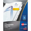 Avery Dividers Print-On 5Tab 25St