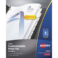 Avery Dividers Print-On 8Tab 25St