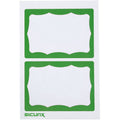 Badge Adhsve Grn Brdr 100Ct