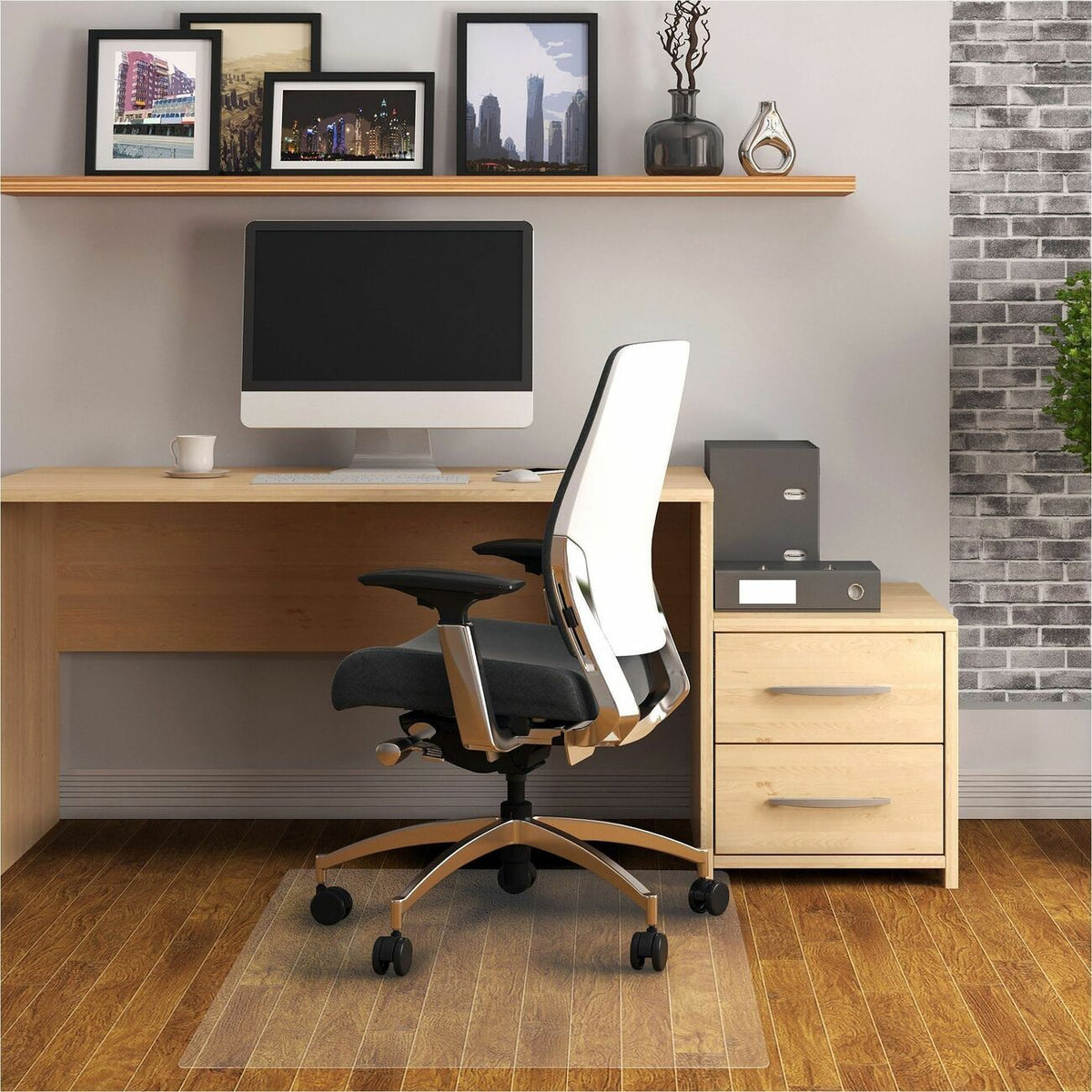 Chairmat Pvc Hf Rec 48X60