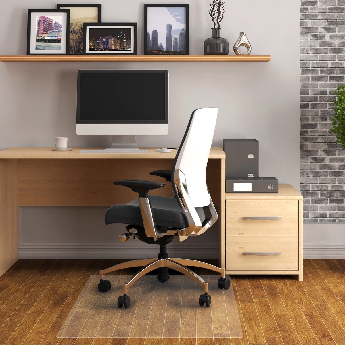 Chairmat Pf 36X48 Hrd Clr