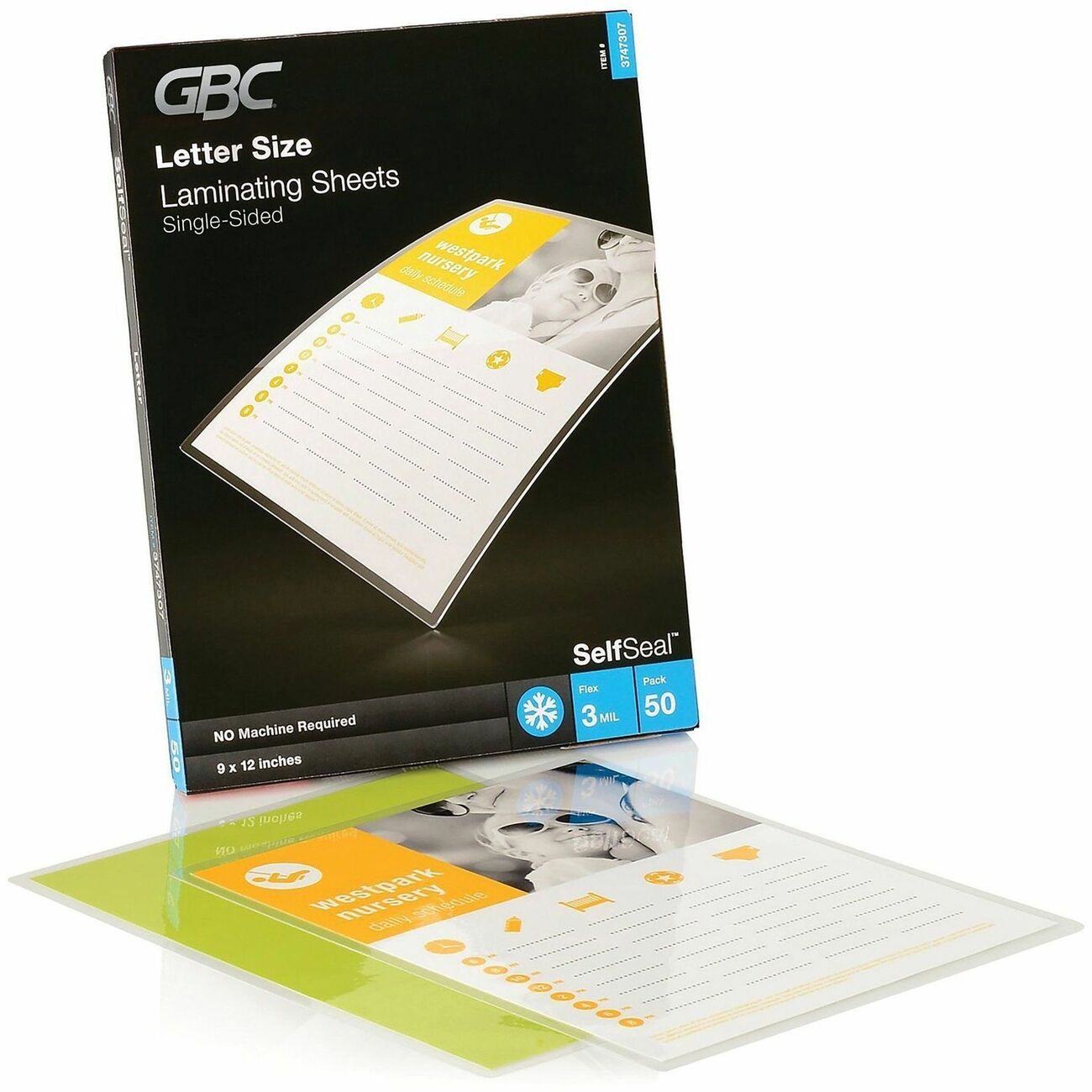 GBC Sheets Laminating Self Seal