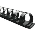 GBC Spines Combnd 1/4' Bk 100Ct