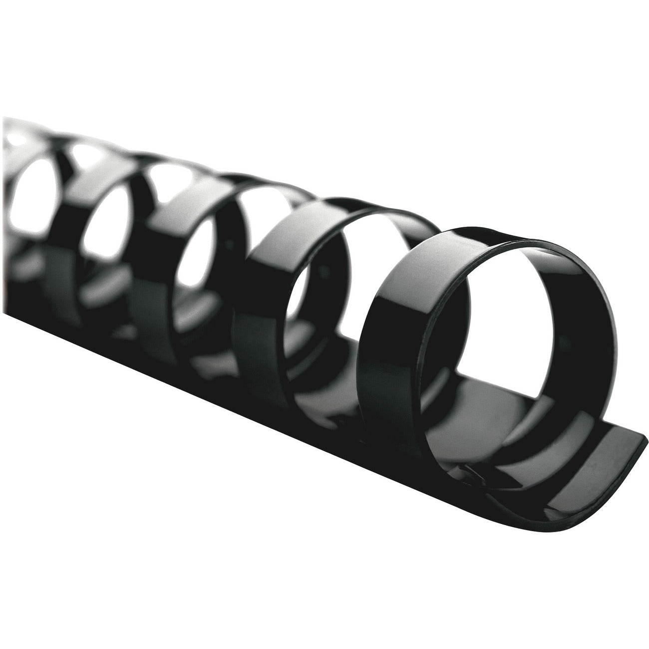 GBC Spines Combnd 1/4' Bk 100Ct