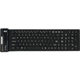 Adesso Antimicrobial Waterproof Flex Keyboard (Compact Size)
