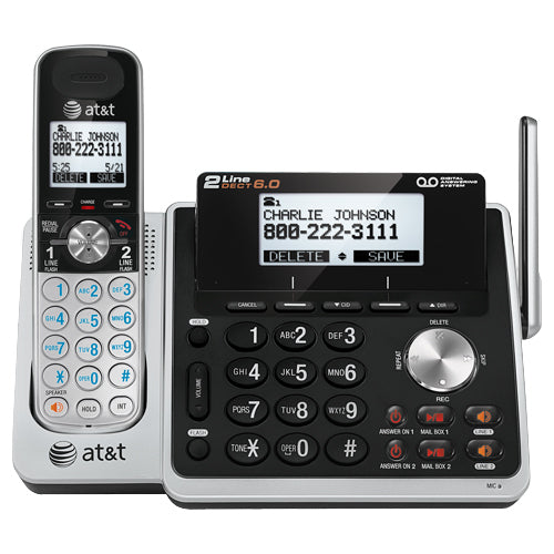Phone 2-Line Cordless Itad
