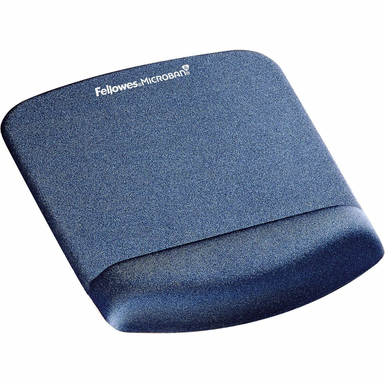 Fellowes Mousepad W-Rest Plushtch Be