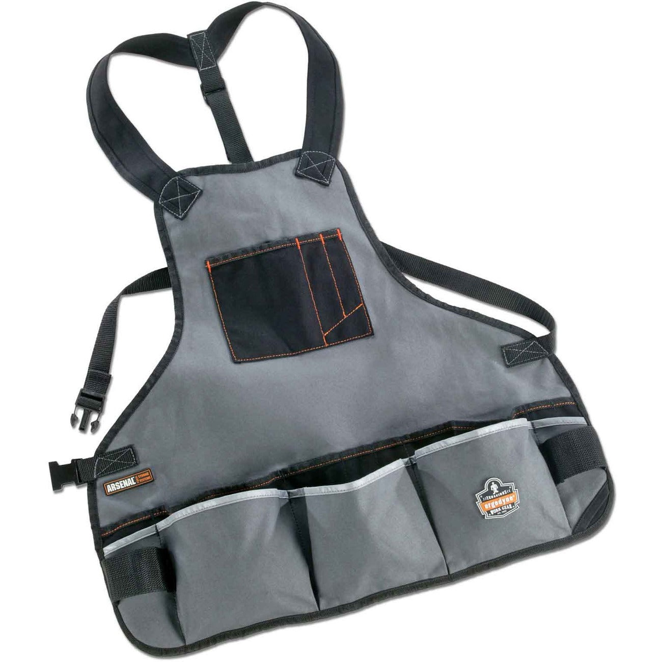 Apron 16-Pocket Gray