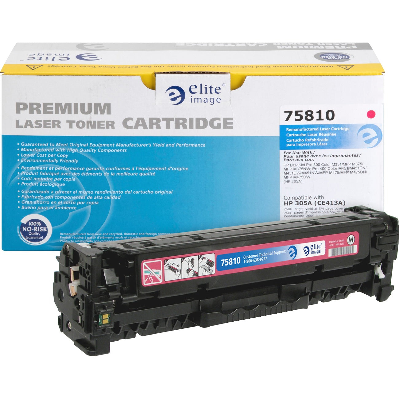 Elite Image Crtdg Hp Ce413A Ma 2.6K