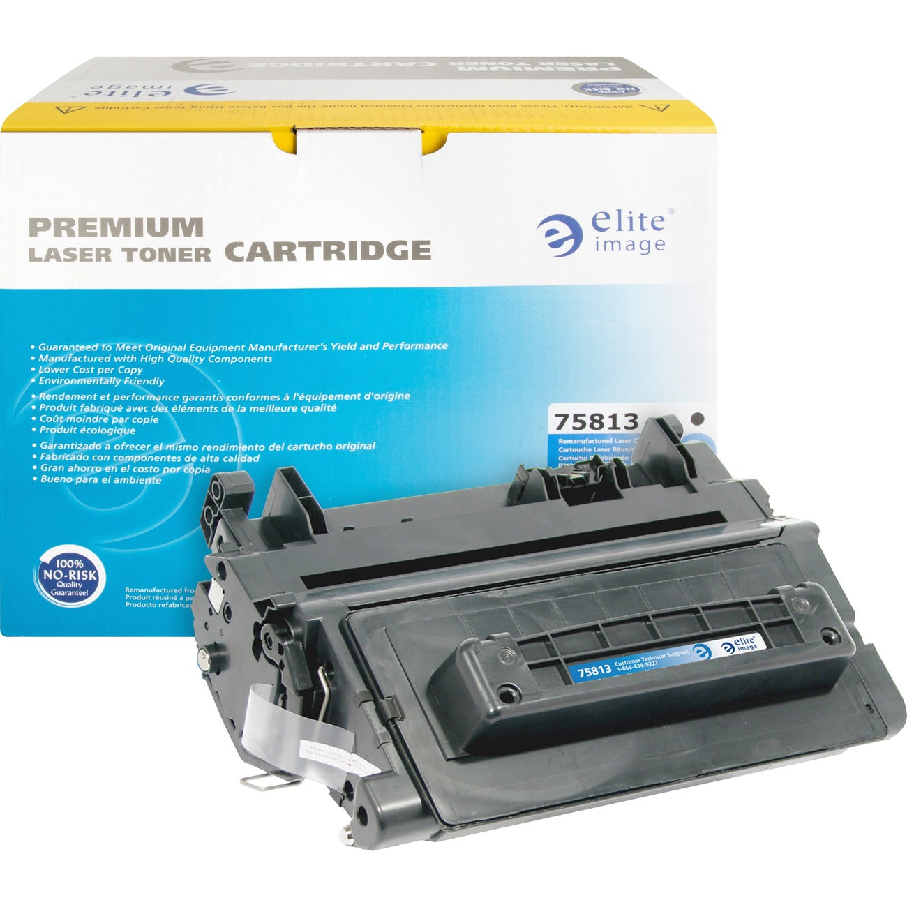 Elite Image Crtdg Hp Ce390A Bk 10K