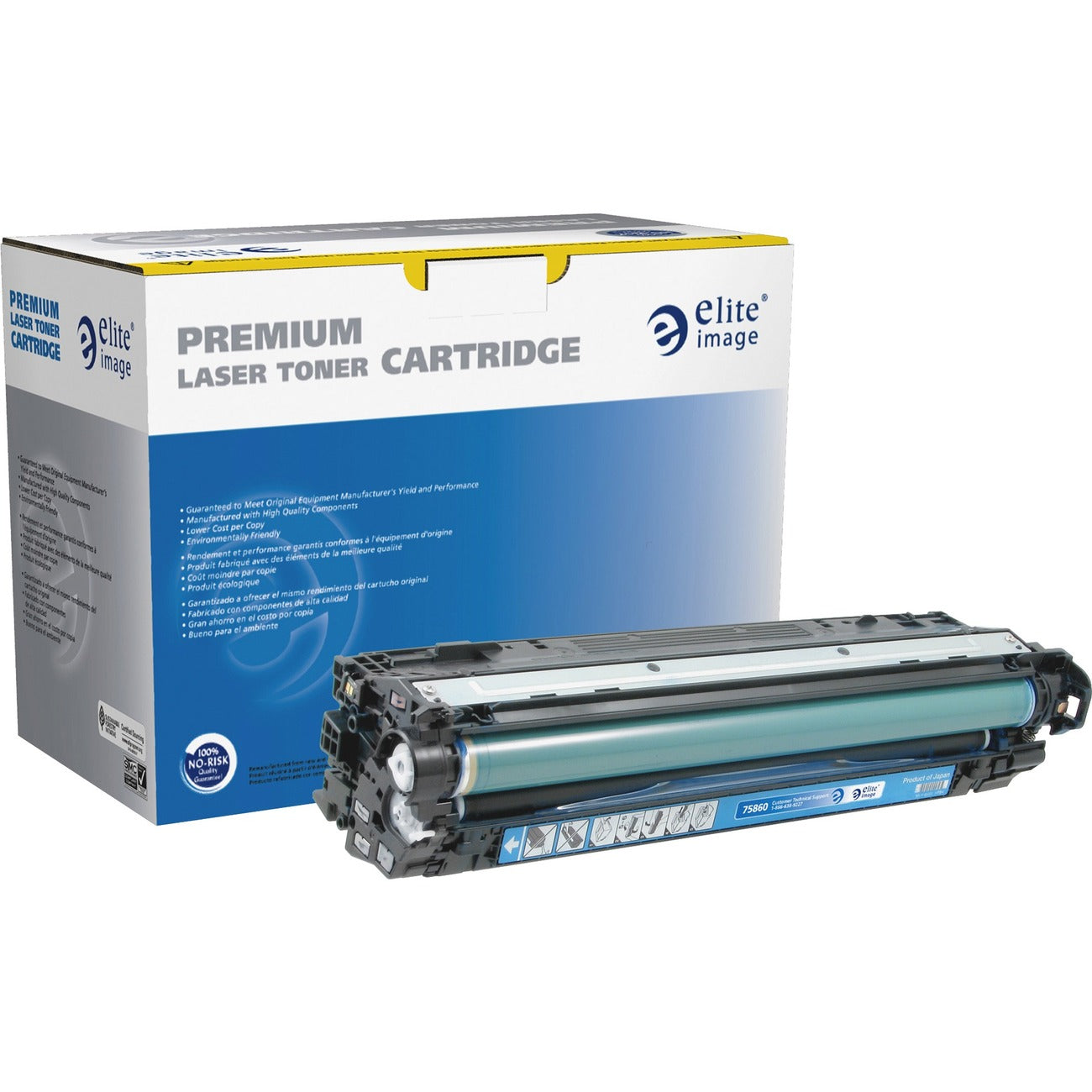 Elite Image Crtdg Hp Ce741A Cyn 7.3K