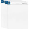 Business Source Pad Easel Slfstck Plain 4Pk