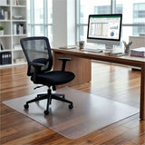 Lorell Rectangular Chair Mat for Hard Floors - 48" x 51"