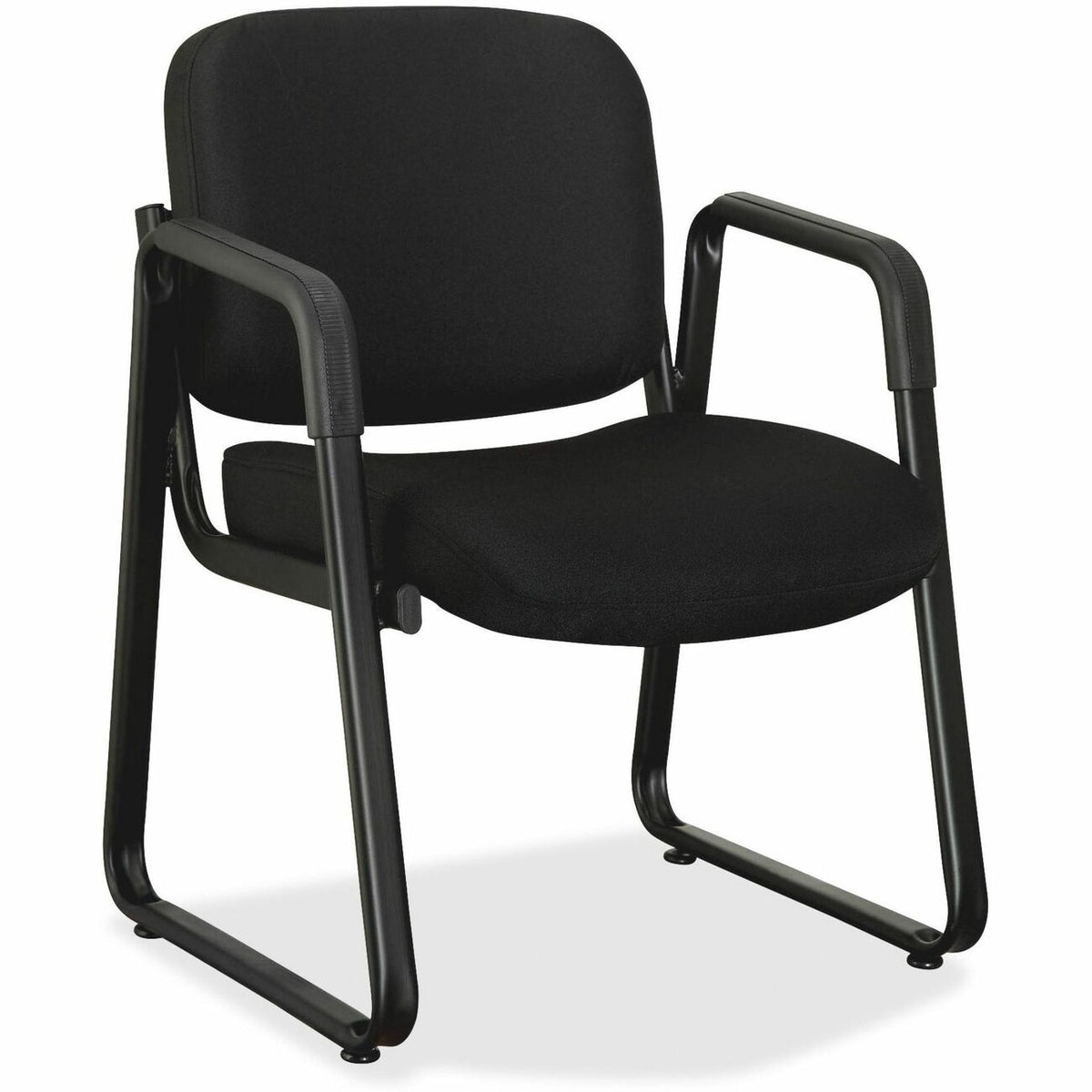 Lorell Deluxe Guest Seating Standard Guest Chair with Arms