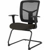 Lorell ErgoMesh Series Mesh Side Arm Guest Chair