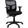 Lorell Ergomesh Swivel Mesh Mid-back Office Chair