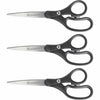 Westcott Scissors Basic Straight 3Pk