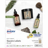 Avery Label Square Trublk Brn 300