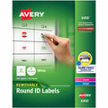 Avery Label Removeable Round 1