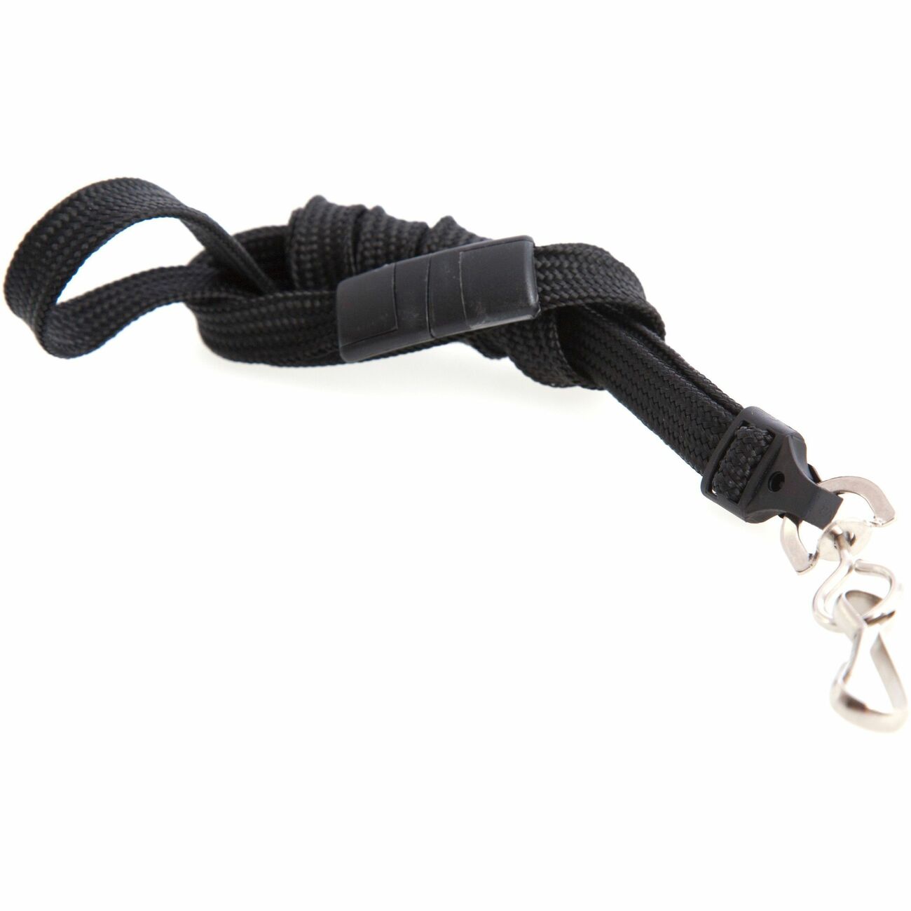 Lanyard Brkawy W/Mtlhk Bk