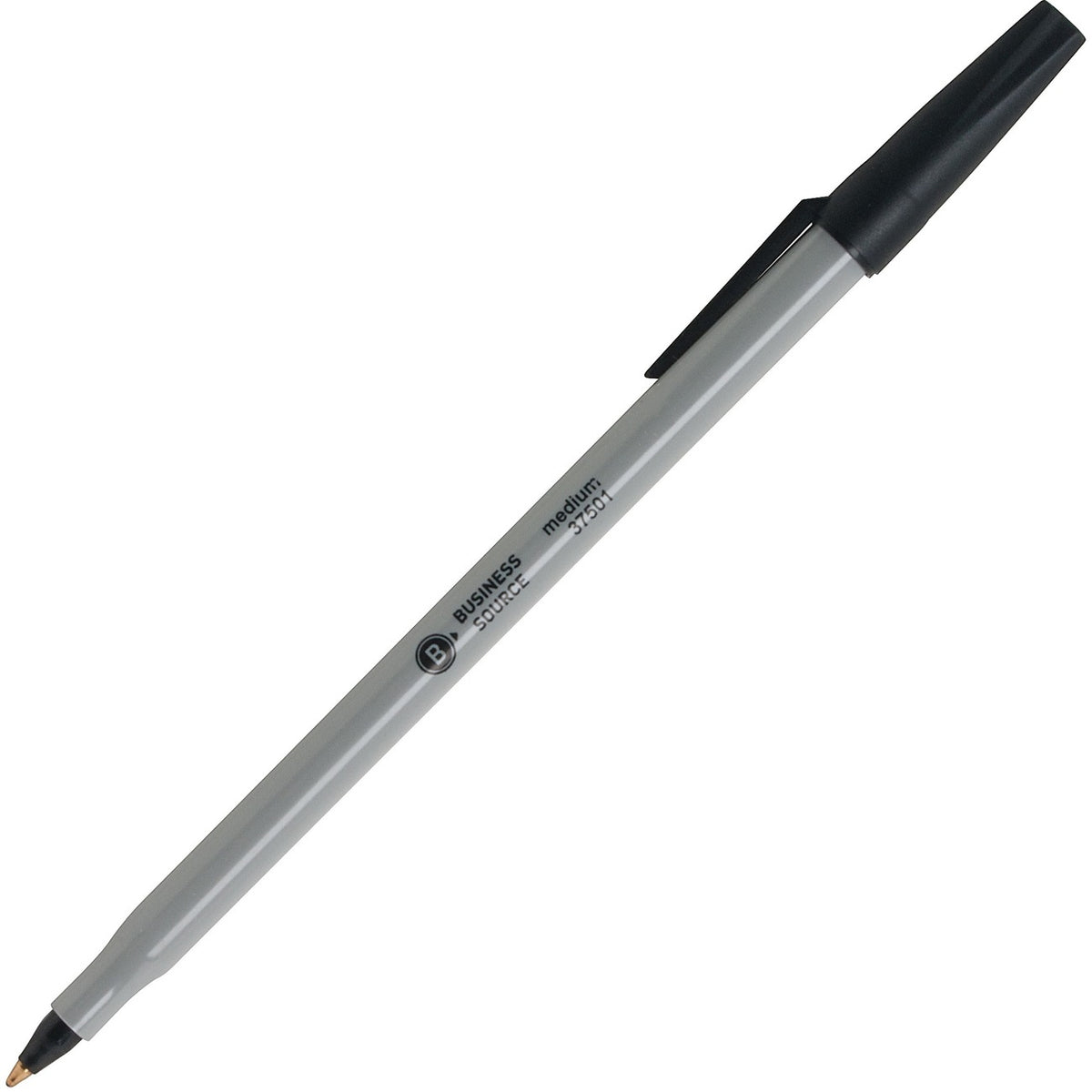 Business Source Pen Blpnt Stick Med Bk 60Pk