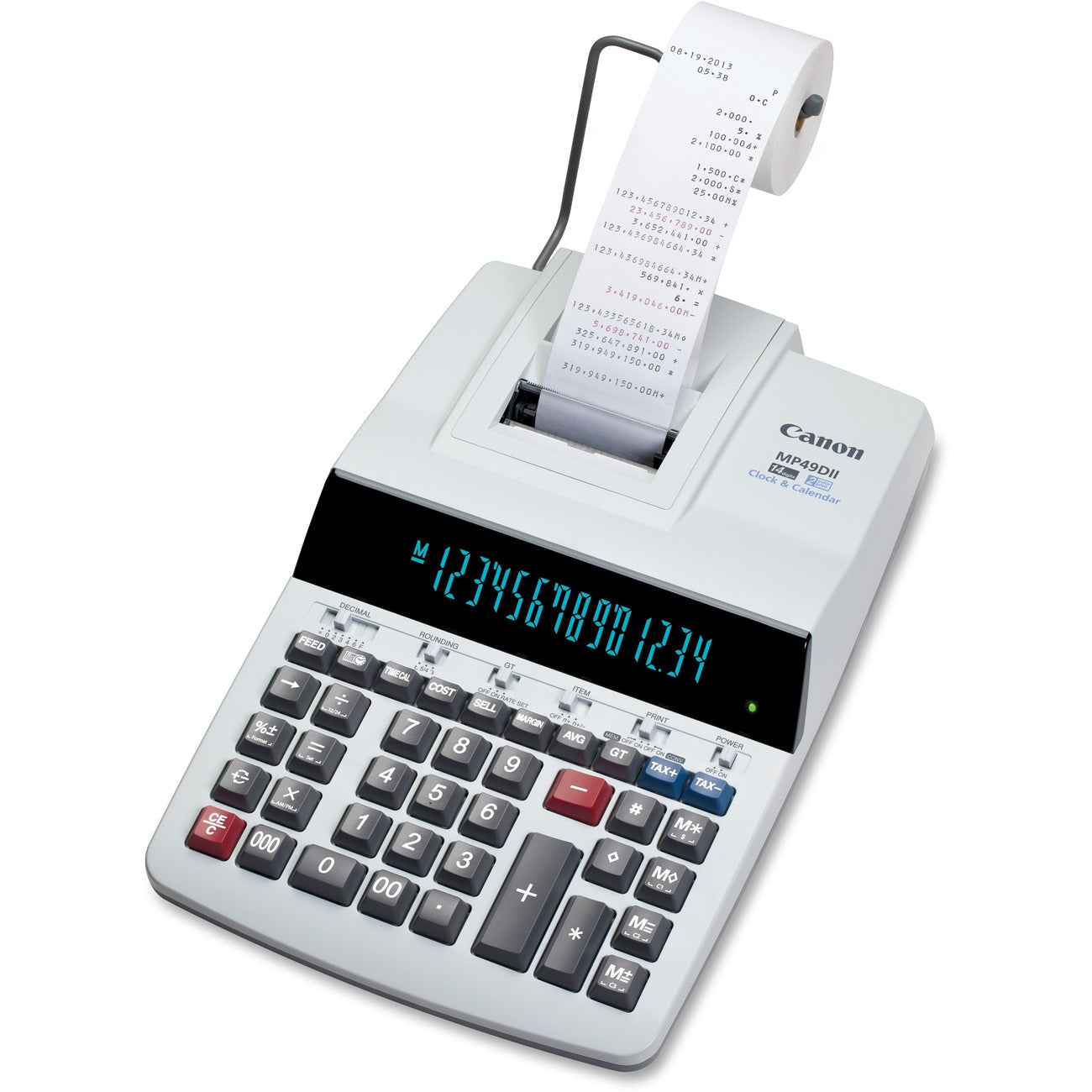 Canon Calc Printing 14 Digit