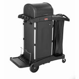 Rubbermaid Commercial High Security Executive Janitor Cleaning Cart
