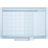 MasterVision 3' Magnetic Gold Monthly Planner
