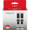 Canon Crtdgs Ink Pigmnt Bk Xl 2Pk