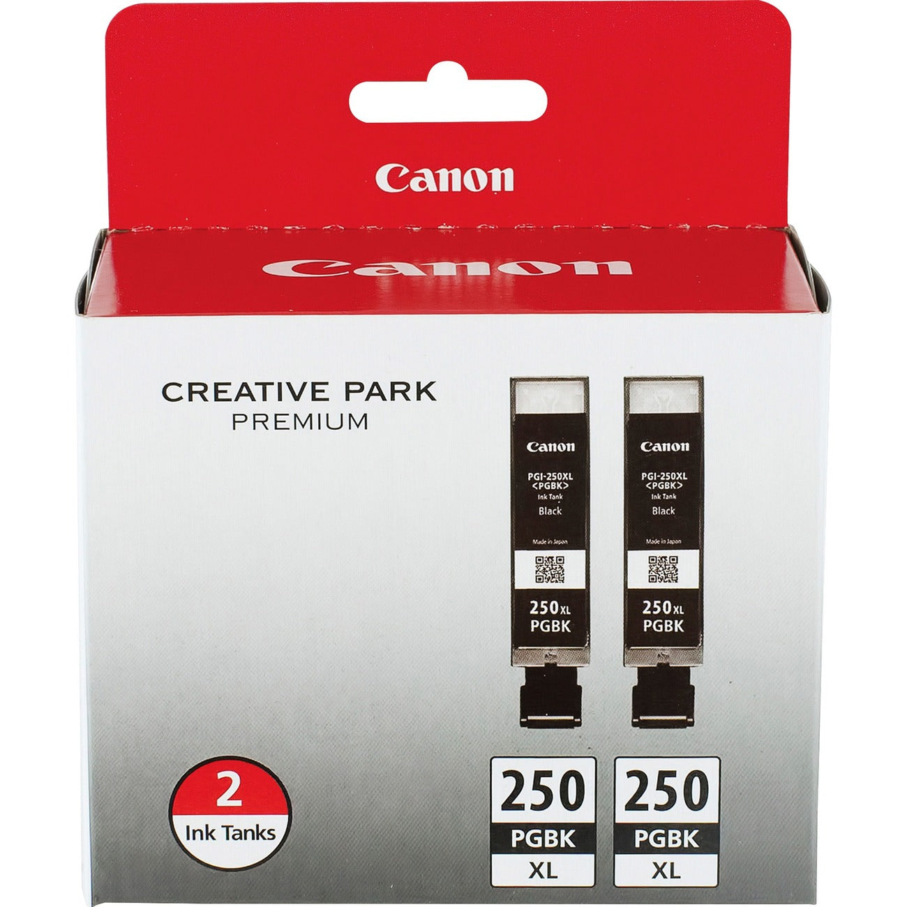 Canon Crtdgs Ink Pigmnt Bk Xl 2Pk