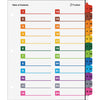 Dividers Index 24Tab Multi
