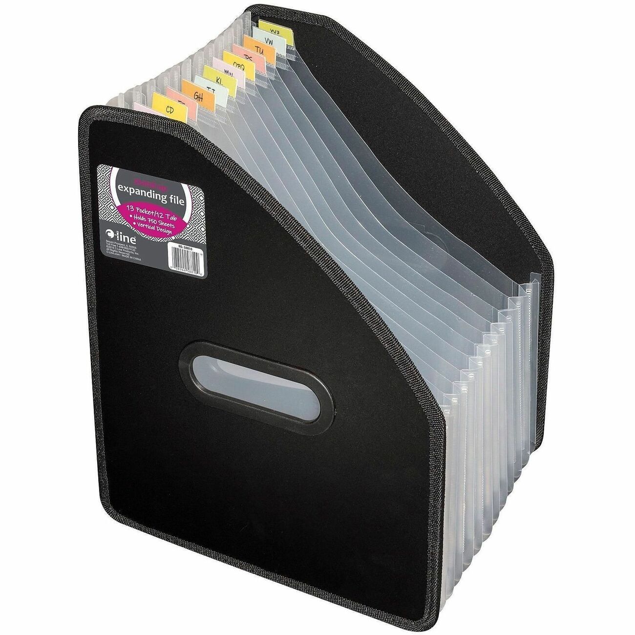 C-Line File Vertical Letter Black