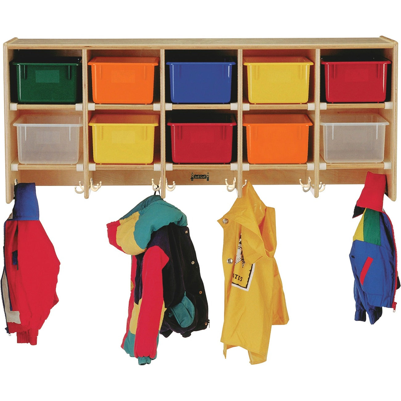 Wall Mount Locker Woodgrain