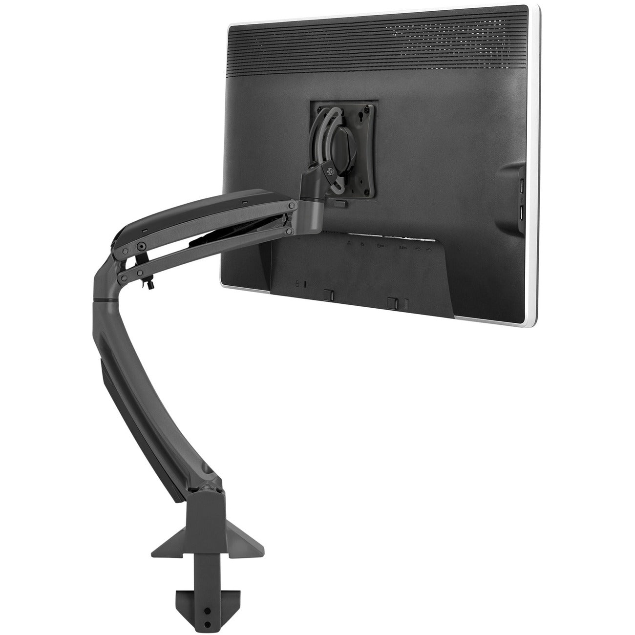 Deskmount Monitor Sngl Blk