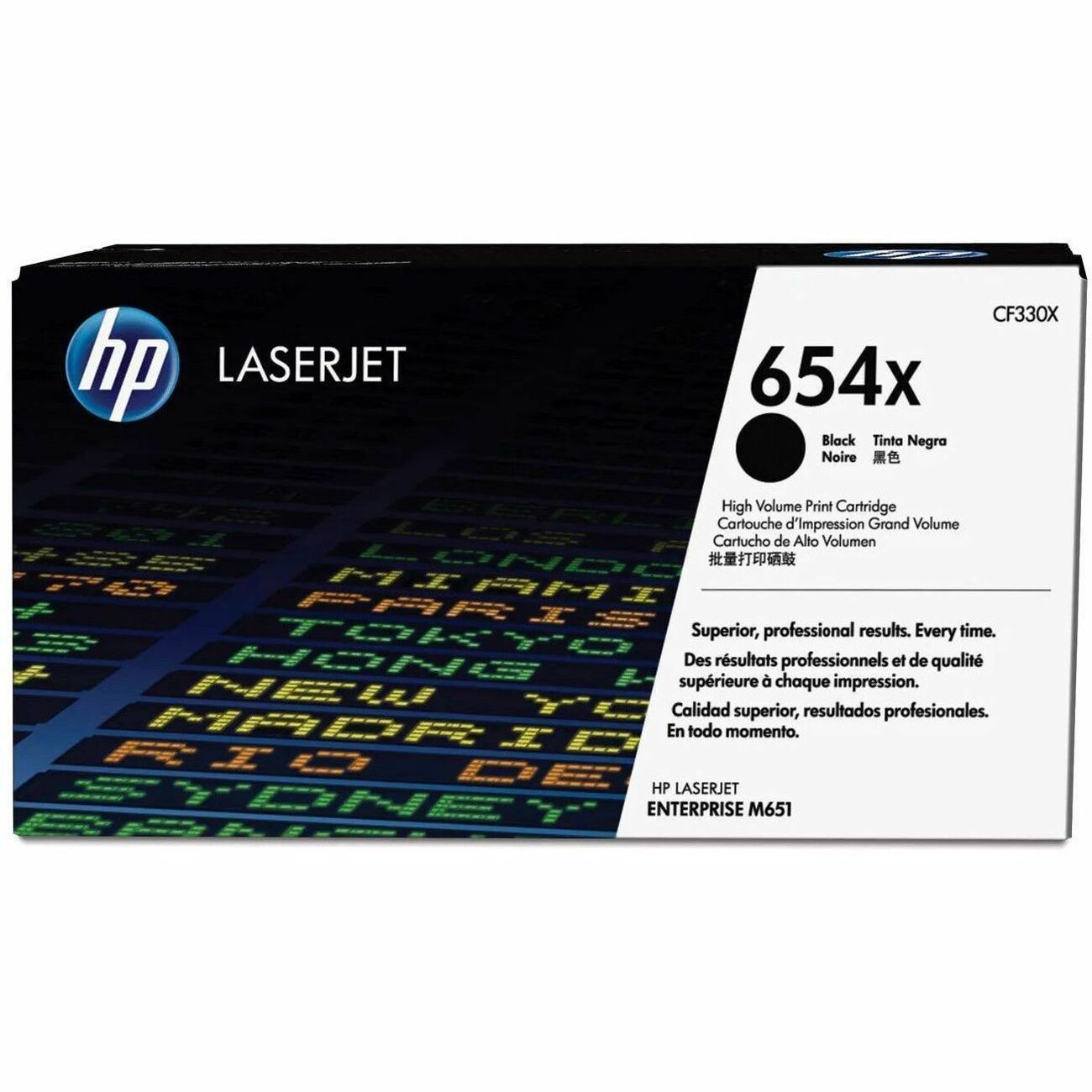HP Crtdg Lj Bk Orig Hp 654X