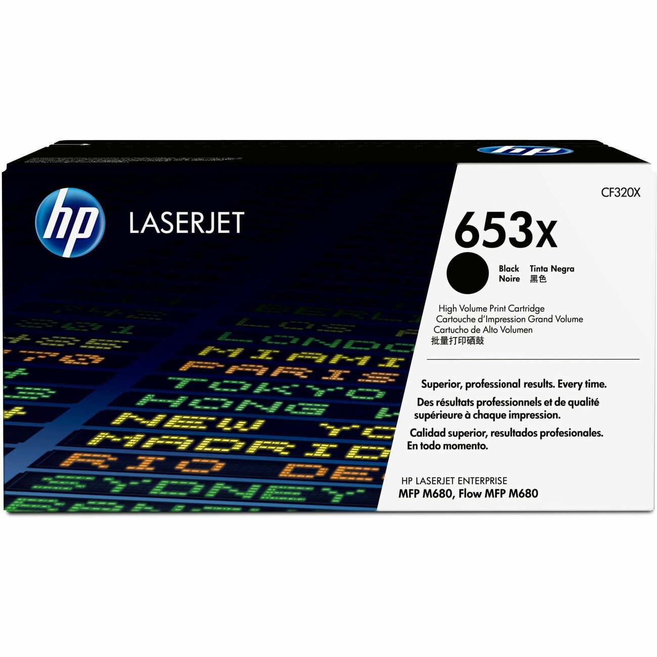 HP Crtdg Lj Bk Orig Hp 653X