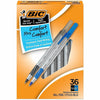 BIC Pen Roundstic Grip Ast 36Ct