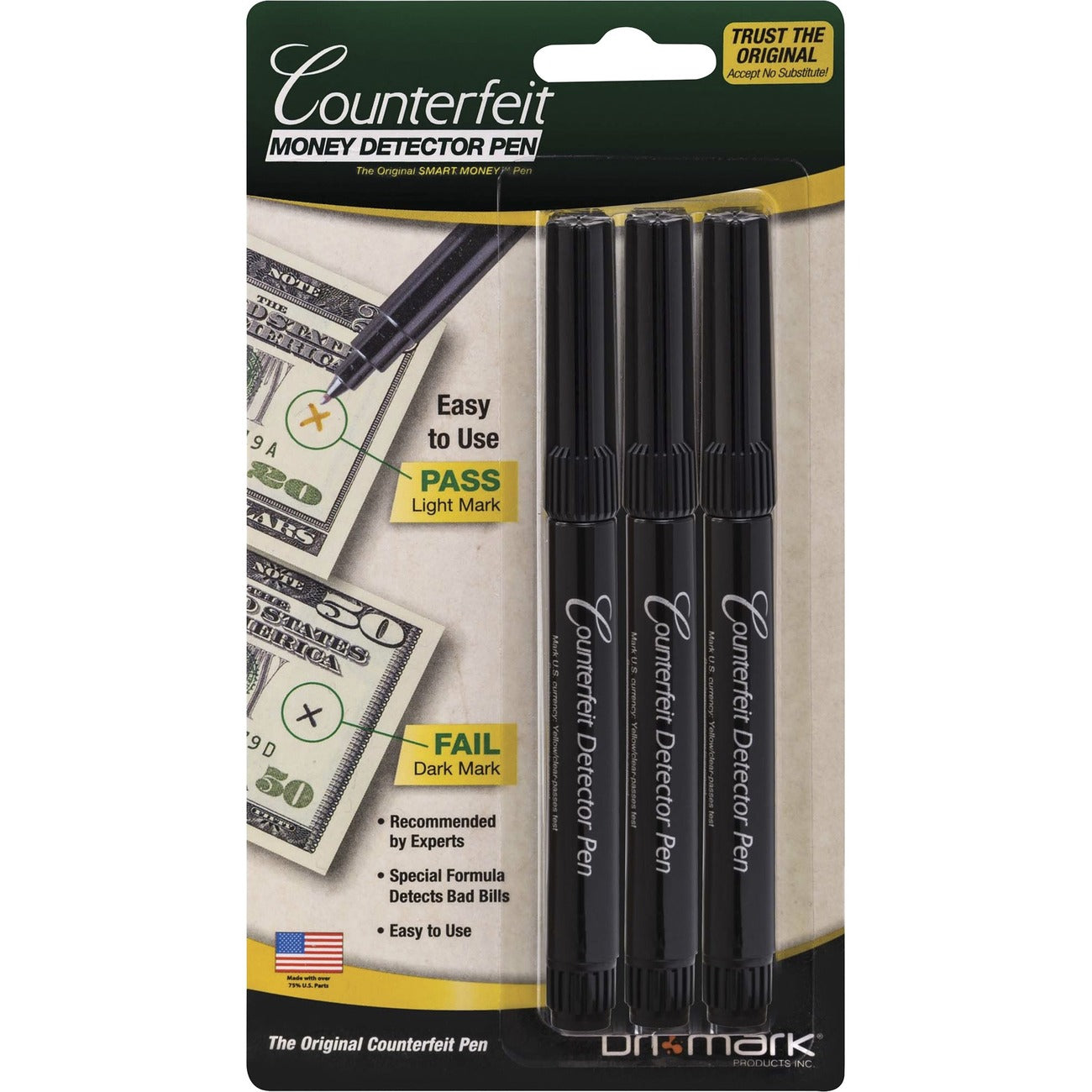 Pen Detector Counterft 3-Pk