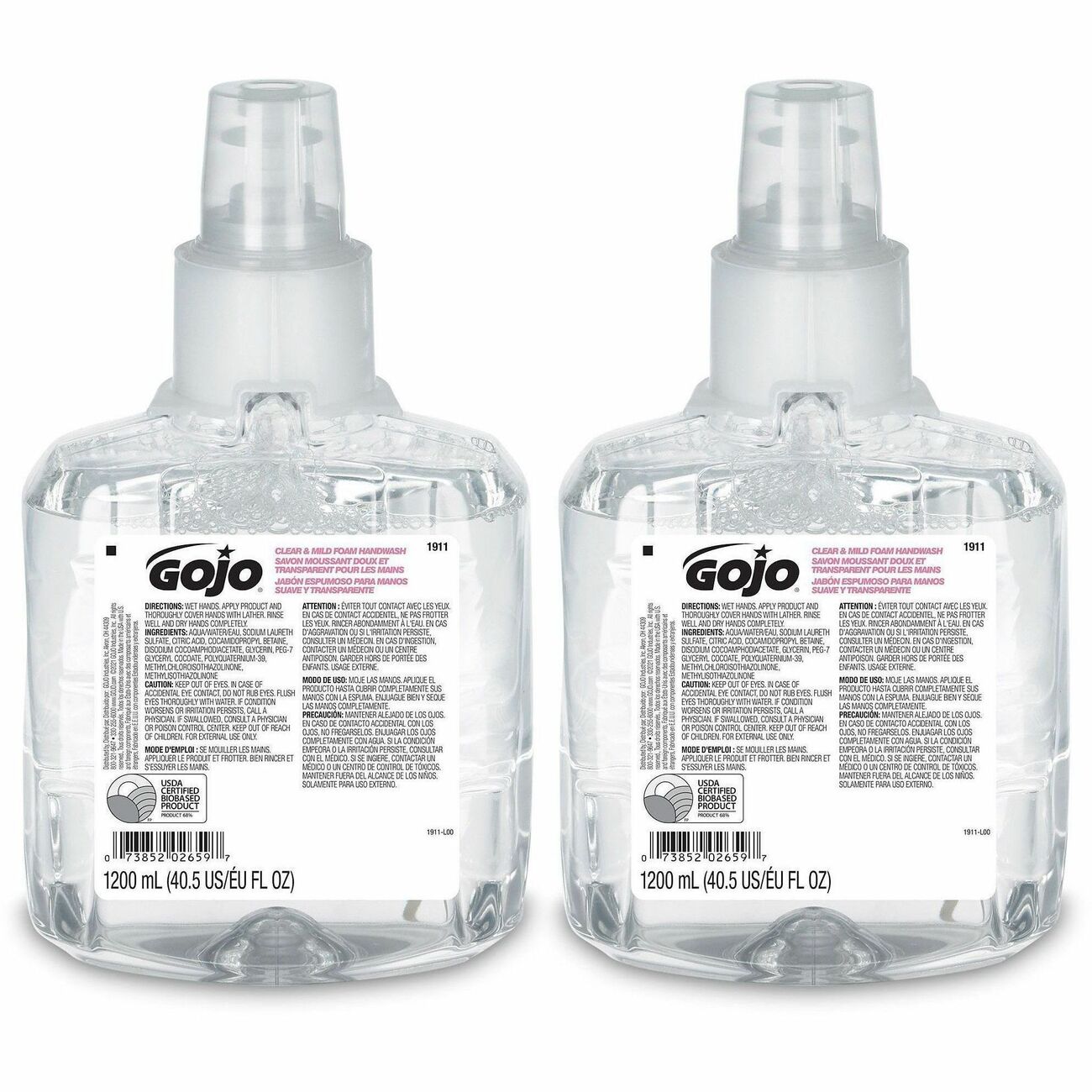 GOJO Soap Foam Hndwash Clr/Mild