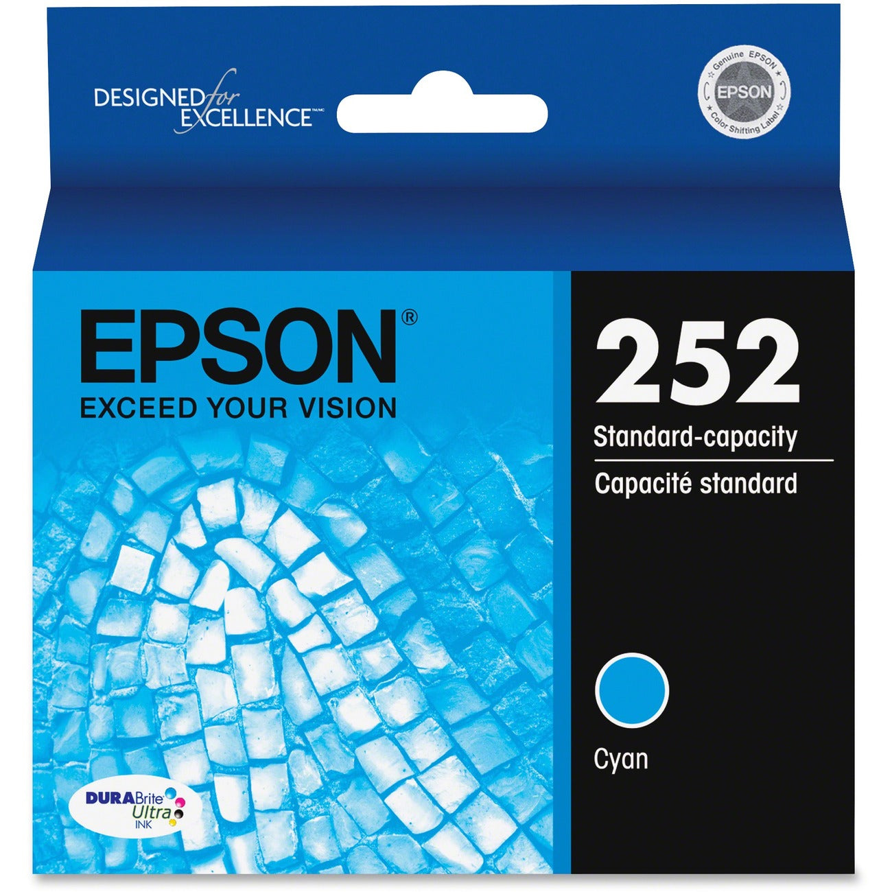 Epson Crtdg Ink Dye T252 Cyn