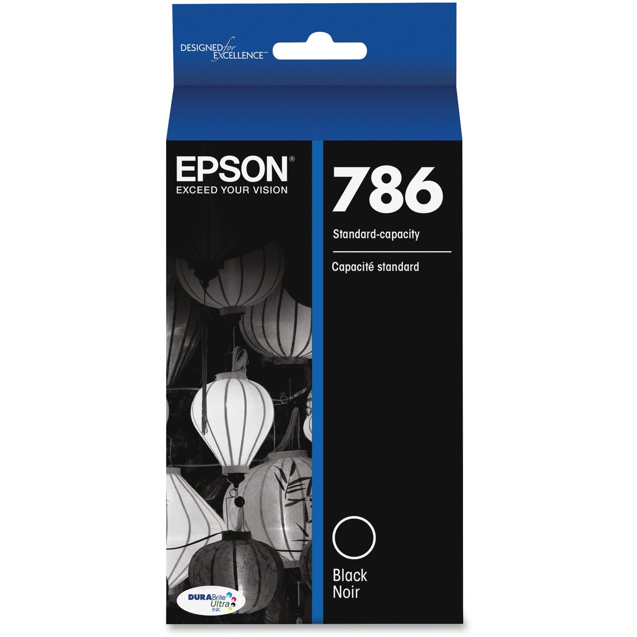 Epson Crtdg Ink Dye T786 Bk