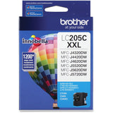 Brother Innobella LC205C Inkjet Ink Cartridge - Cyan - 1 Each
