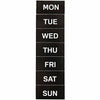 MasterVision Magnet Tape Days 7Pk Wh