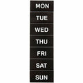 MasterVision Magnet Tape Days 7Pk Wh
