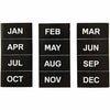 MasterVision Magnets 12 Months 12Pk Bk
