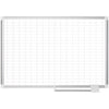 MasterVision Board W/Kit Plnr 48X36 Grid