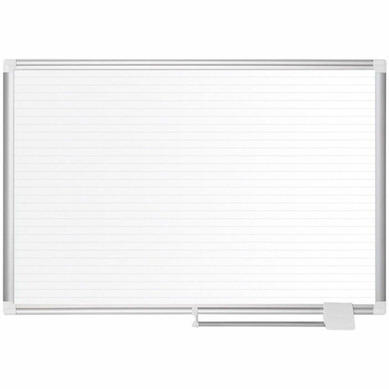 MasterVision Board Plnr 48X36 Ruled Wh