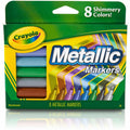 Crayola Marker Metallic 8Ct