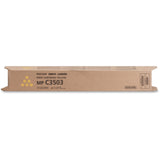 Ricoh Original Laser Toner Cartridge - Yellow - 1 Each